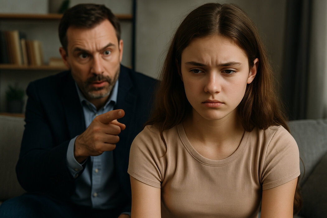 Как нарциссический отец формирует впечатление о женщине у дочери