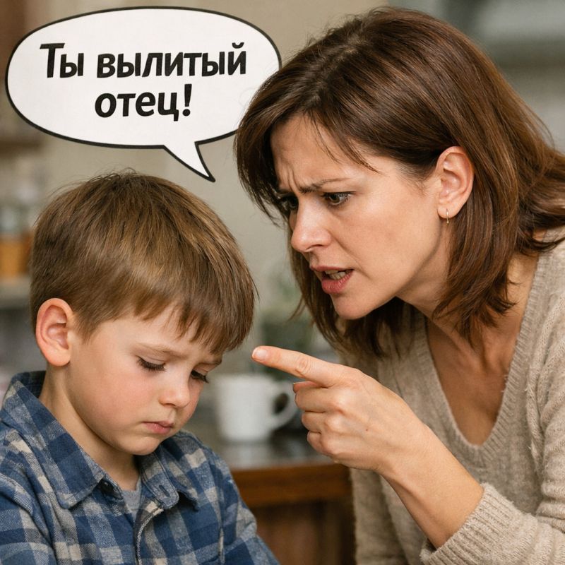 Когда фраза 'ты как отец' становится бременем для ребенка