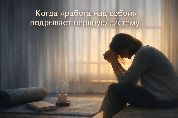 Как работа над собой может привести к выгоранию: пересмотр духовного пути