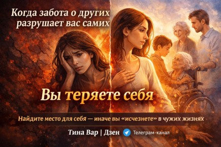 Когда забота о других начинает разрушать вас самих