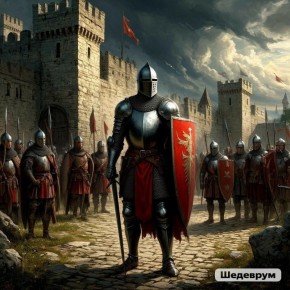 Сказка о рыцарях внутреннего сада: чествуем защитников отечества