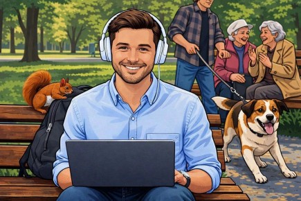 Каждый пятый россиянин выбирает нестандартные места для видеозвонков