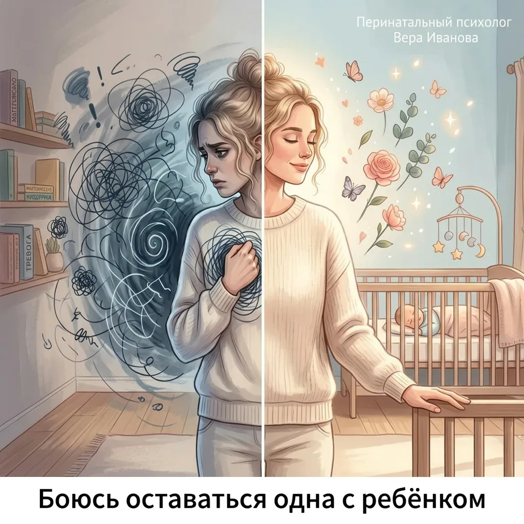 Когда страх становится врагом: как справиться с послеродовой тревогой